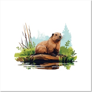 I Love Beaver Posters and Art